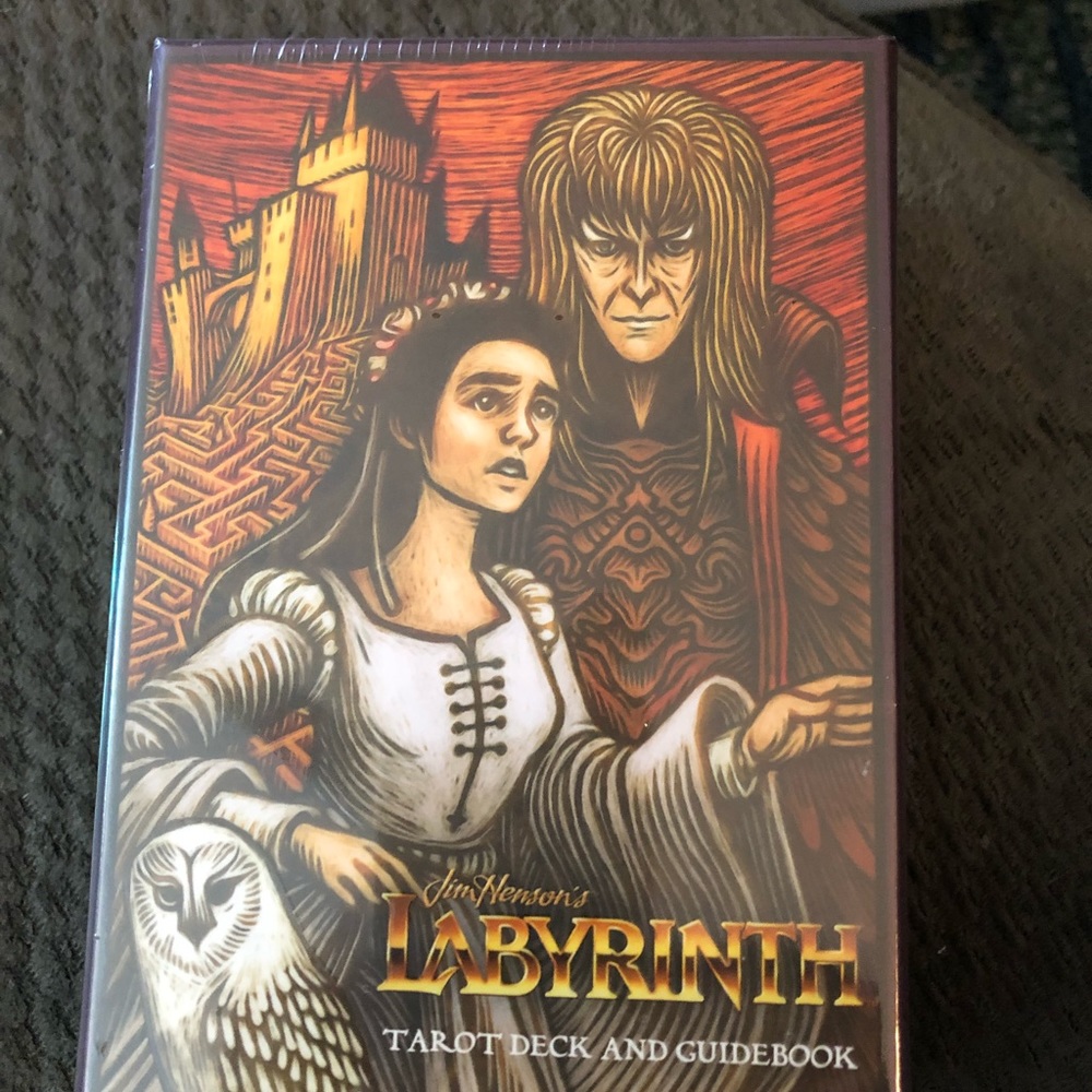✨Jim Henson’s✨Labyrinth Tarot Deck (COLLECTORS ITEM!) David bowie . Brand new